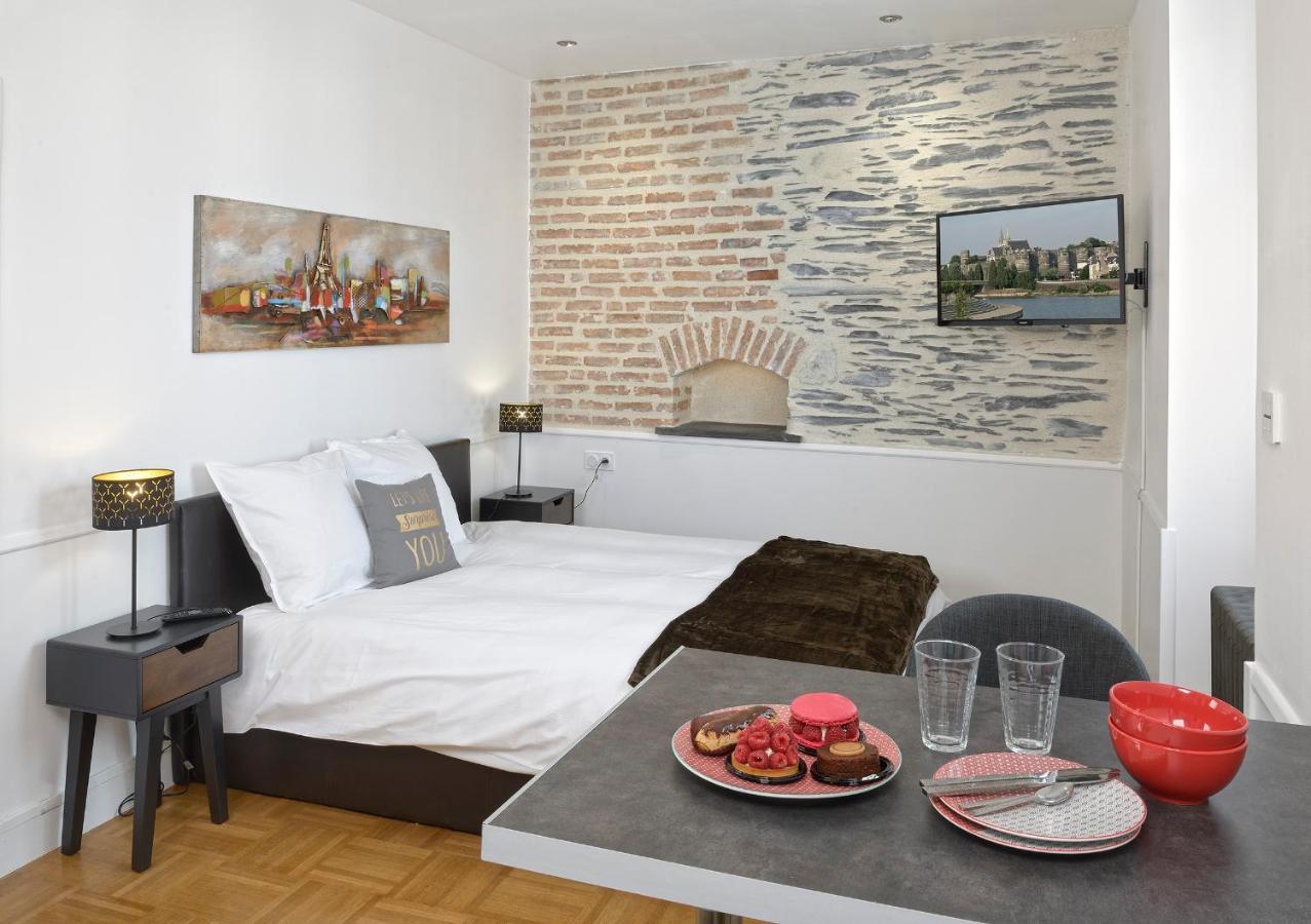 Appartements Charmants En Coeur De Ville Анже Стая снимка